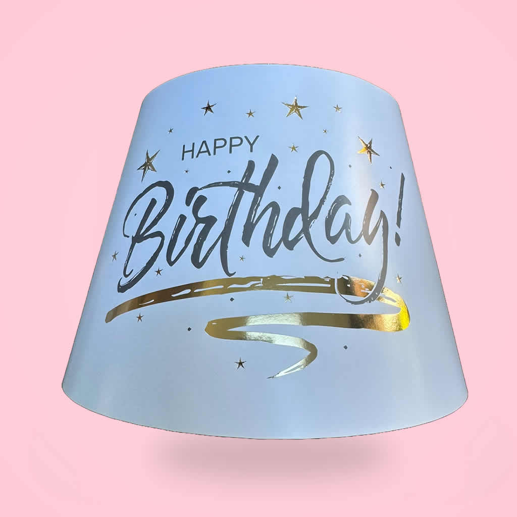 Happy Birthday Afternoon Tea Stand