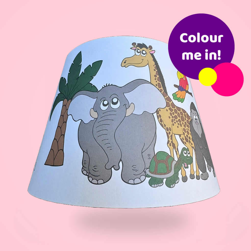 Safari Animals Kids Afternoon Tea Stand